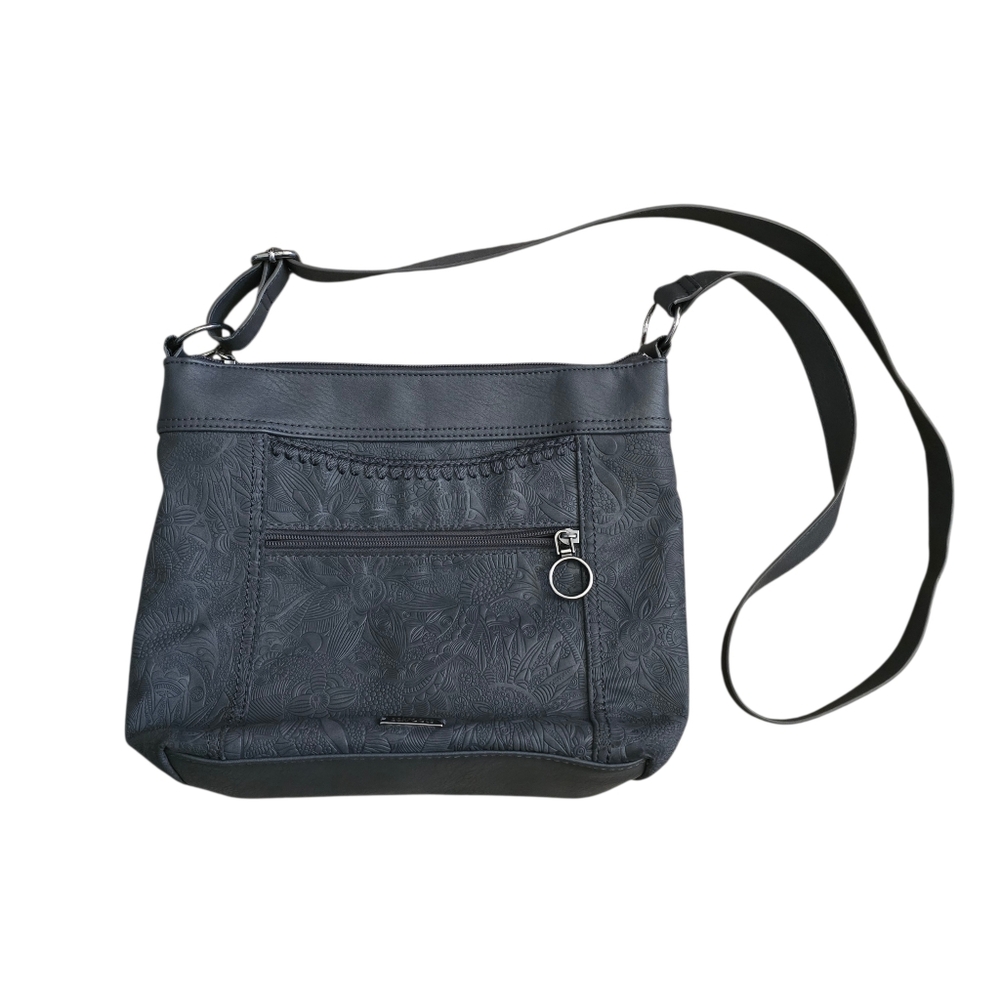 Sakroots Gray Arcadia Crossbody Bag Purse - Picture 2 of 13